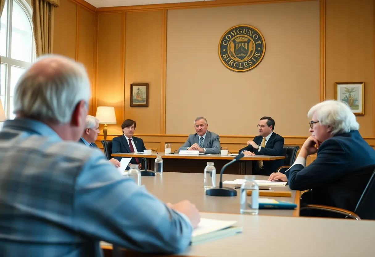 Coronado City Council discussing ethics regulations