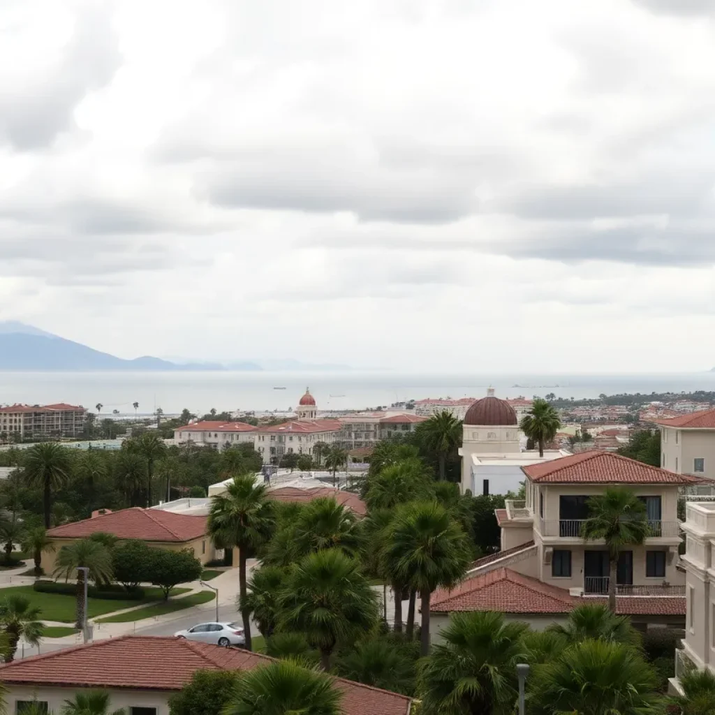 Scenic view of Coronado, California with military and community themes.