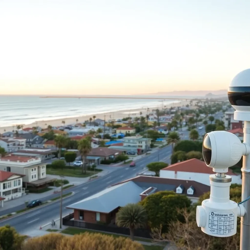 Scenic view of Coronado showcasing environmental monitoring efforts.