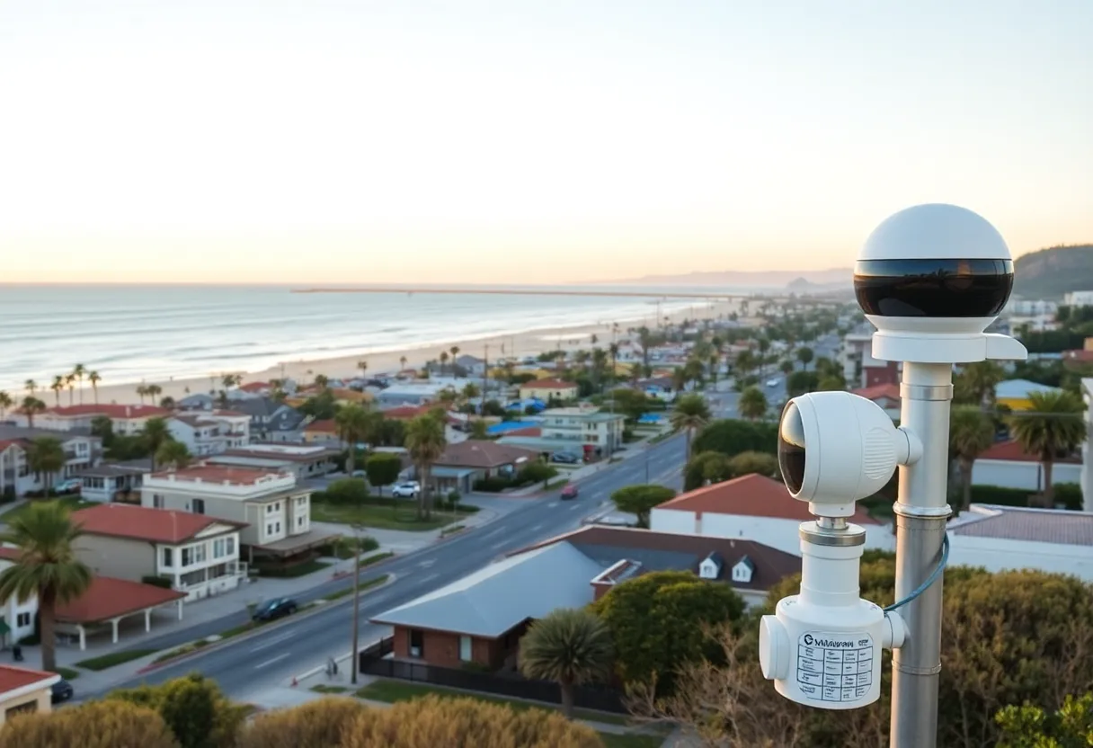 Scenic view of Coronado showcasing environmental monitoring efforts.