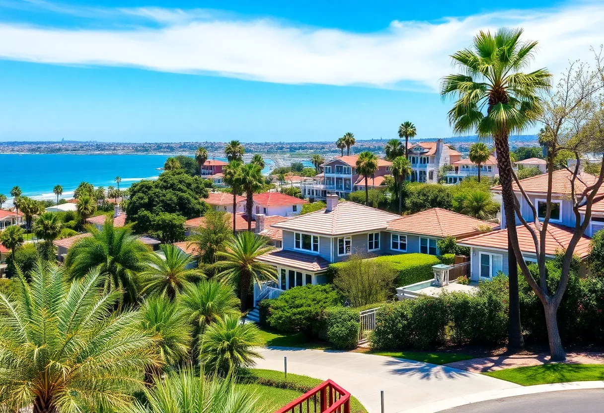 A beautiful coastal home in Coronado, California