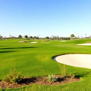 Redesigned Coronado Golf Course with native landscaping