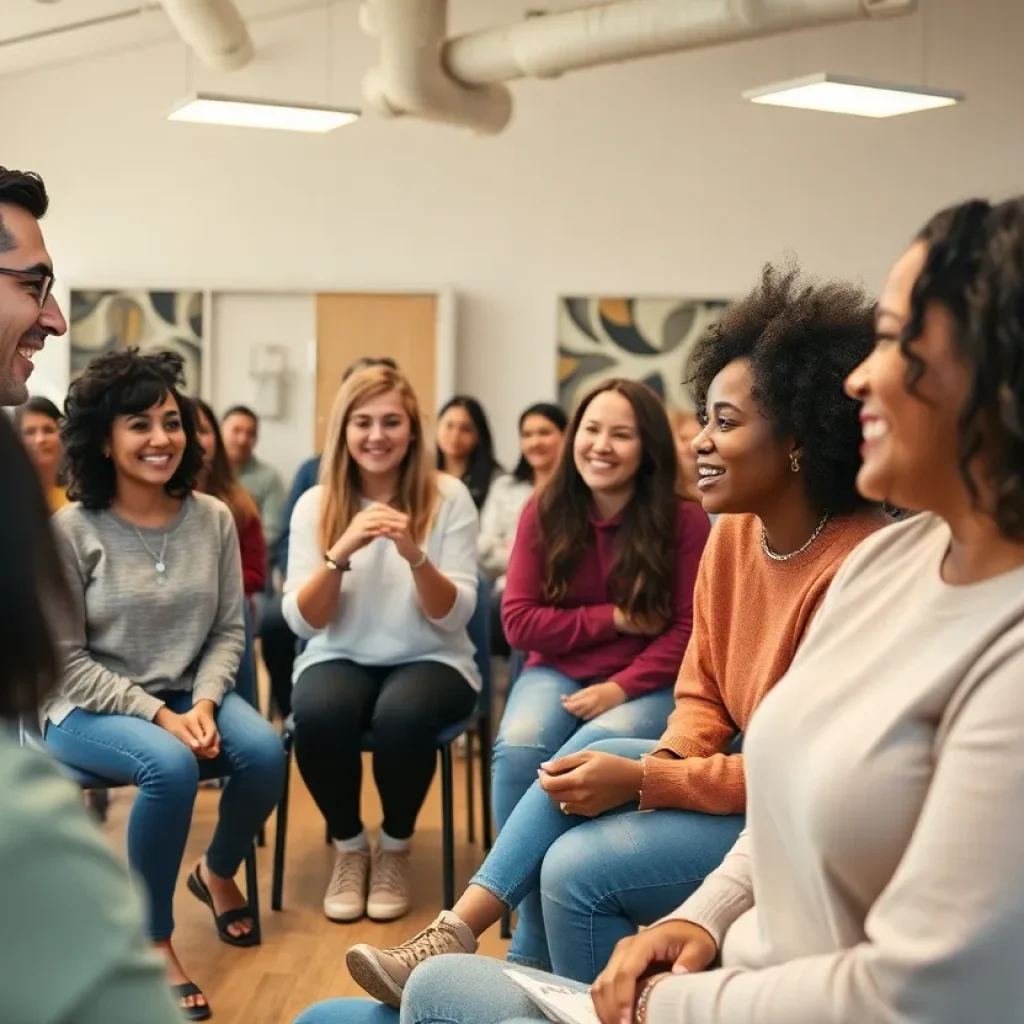 Participants engaged in acting workshops at the Coronado Community Center.