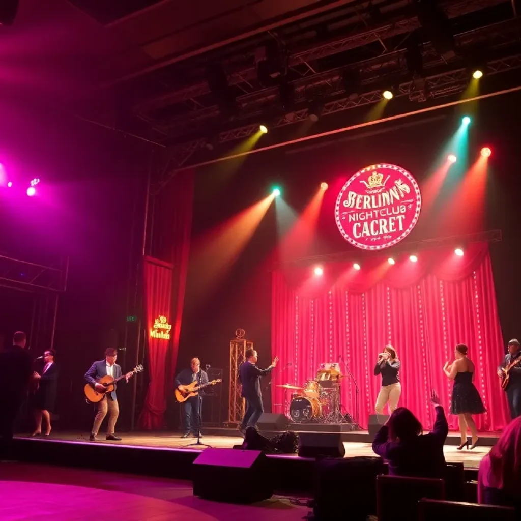 Theatrical performance of Cabaret at Coronado School of the Arts