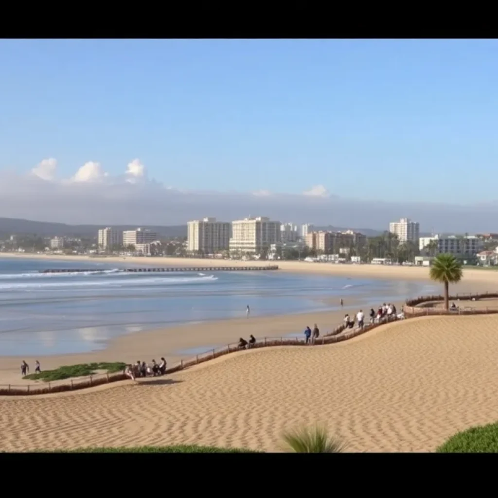 Community members discussing environmental issues in Coronado