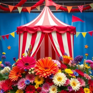 Vibrant floral display at Coronado Flower Show 2025