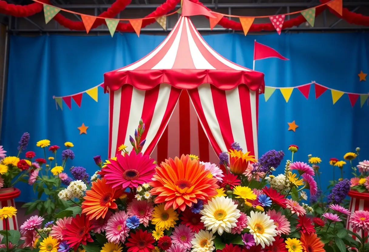 Vibrant floral display at Coronado Flower Show 2025