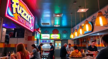Fuzzy’s Taco Shop Grand Opening in Barstow, California