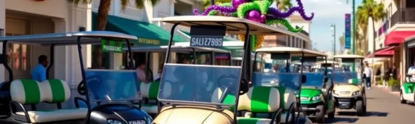 Coronado Residents Launch Luxury Golf Cart Rental Business