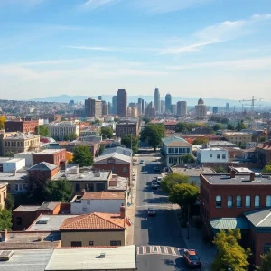A view of Oakland highlighting the vibrant city life and challenges