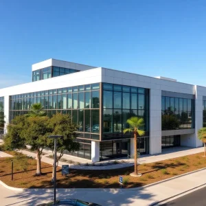 Public Health Lab building in Kearny Mesa, San Diego