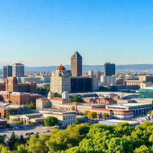Sacramento skyline illustrating California's economic landscape