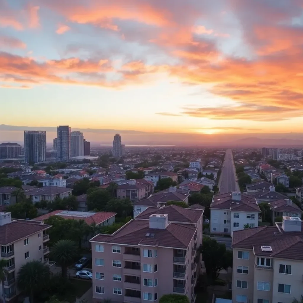 Cityscape of San Diego representing the housing crisis