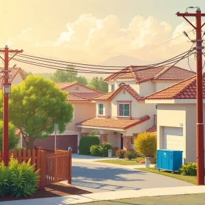 Illustration showcasing Southern California electric utilities and dividend announcement.