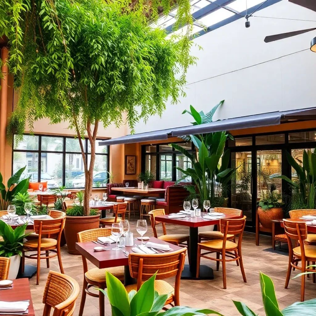 Interior of Veranda restaurant at Hotel del Coronado