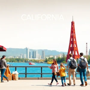 Advertisement highlighting California's economy