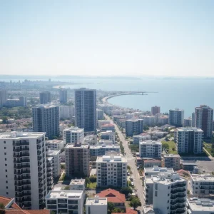 Panoramic view of Coronado California real estate