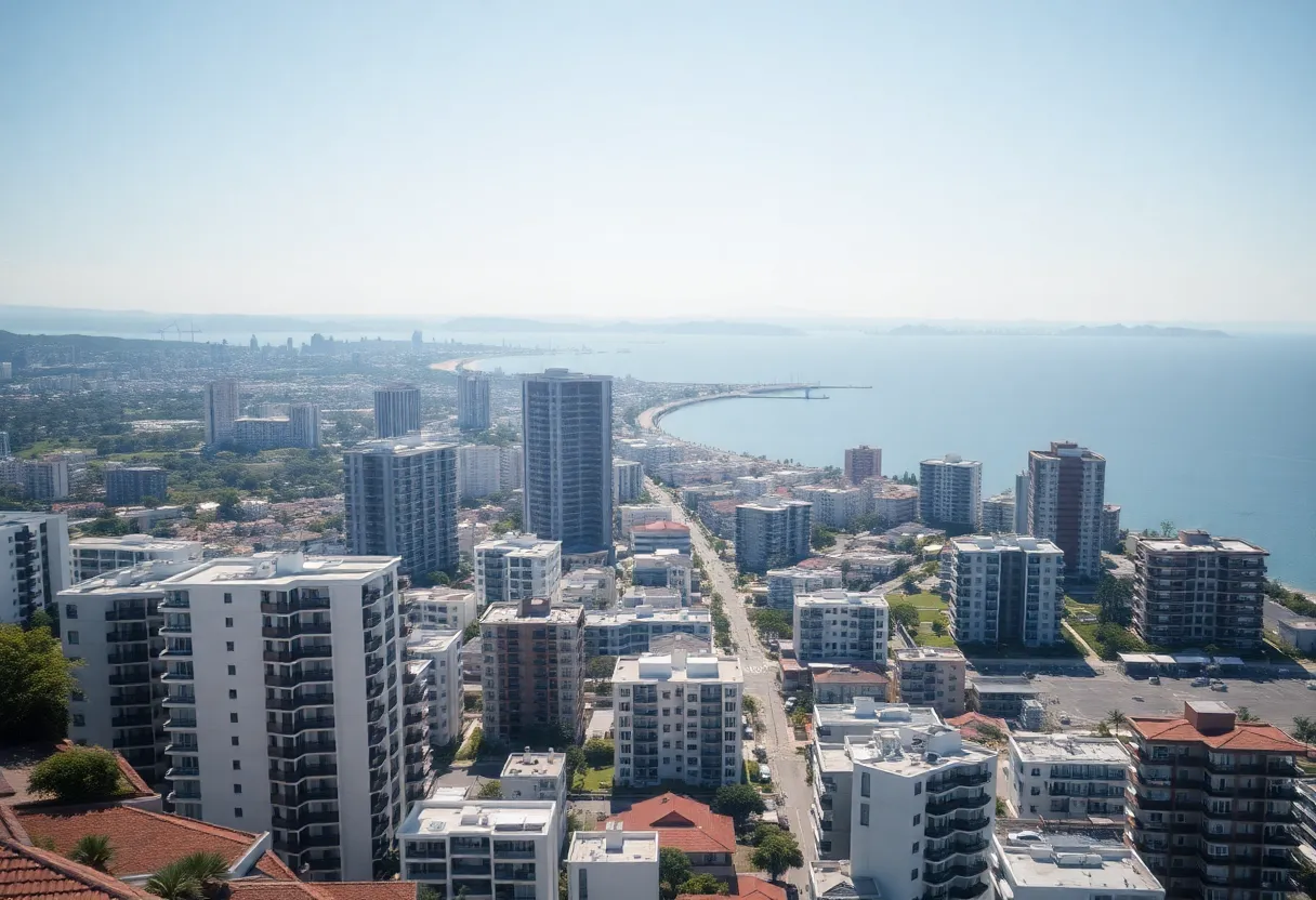 Panoramic view of Coronado California real estate
