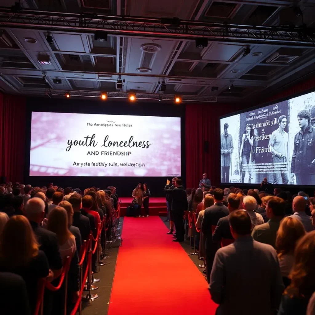 Premiere of a youth documentary at a film festival