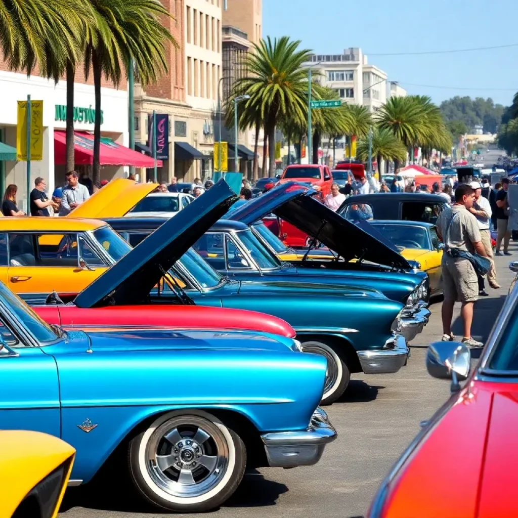 MotorCars on MainStreet showcasing classic cars and lowriders in Coronado