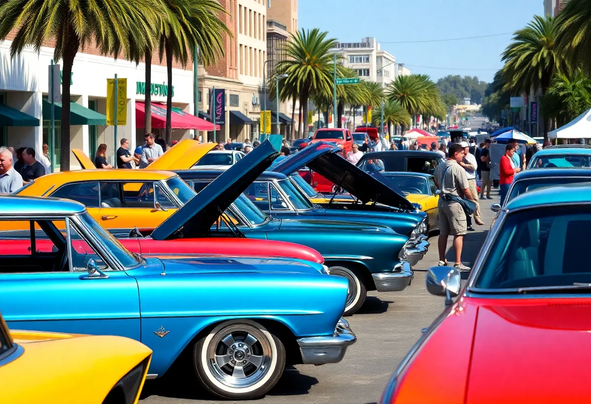 MotorCars on MainStreet showcasing classic cars and lowriders in Coronado