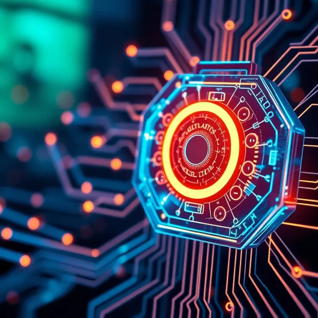 Futuristic design concept showcasing innovative AI hardware.