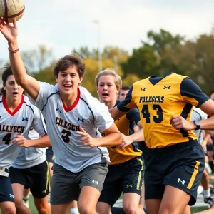 Athletes from UCSD showcasing their skills in various sports competitions.