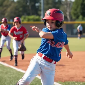 Submit Obituary Young baseball player in action on the field