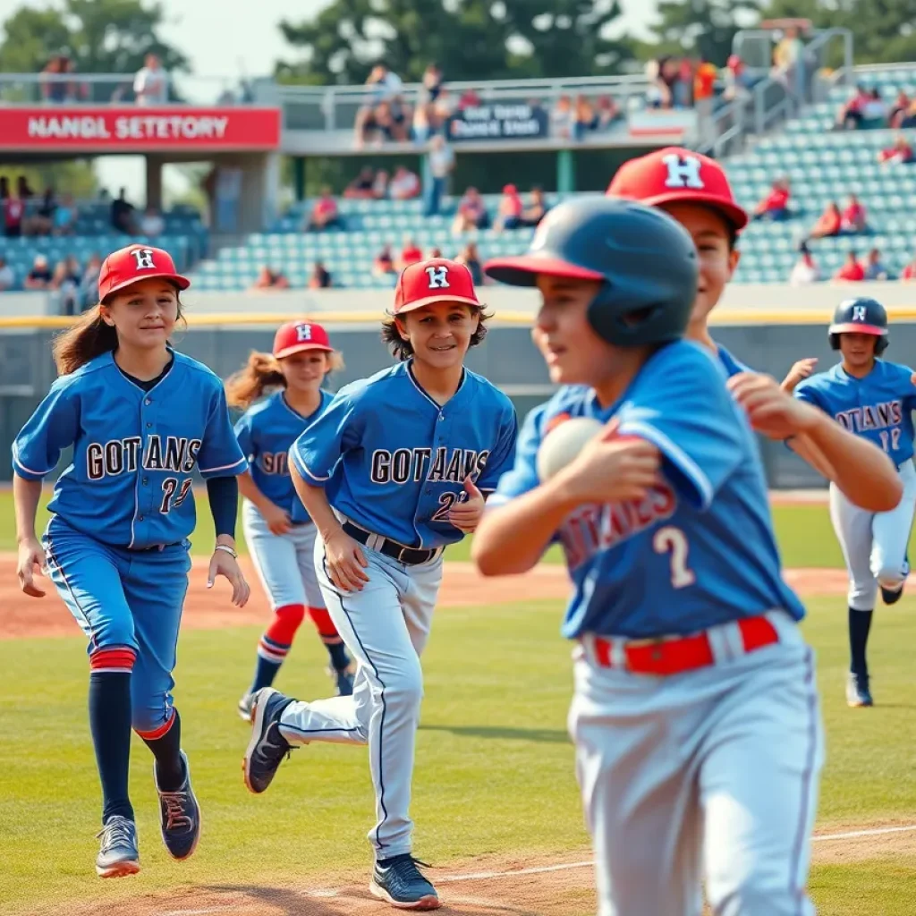 Coronado High School baseball players in action during a game.