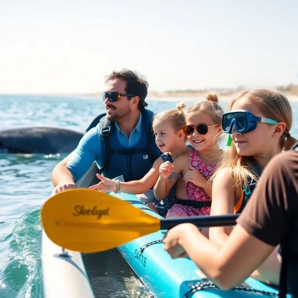 Families engaging in summer activities in San Diego