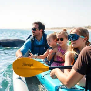 Families engaging in summer activities in San Diego