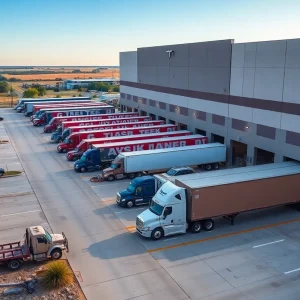 Image of a Texas distribution center for John Paul Mitchell Systems