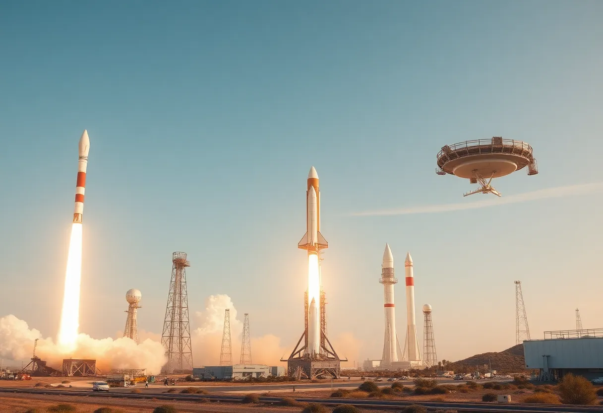 California aerospace industry showcasing innovative technology and startups.