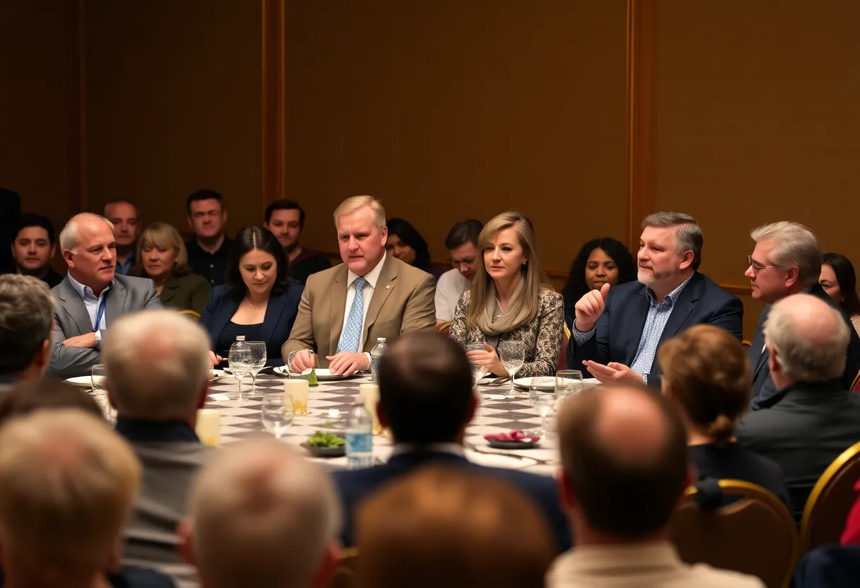 Discussion panel of gubernatorial candidates in California