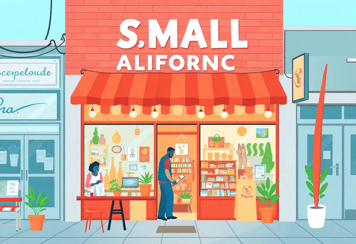 Celebration of small businesses in California for Small Business Month 2025