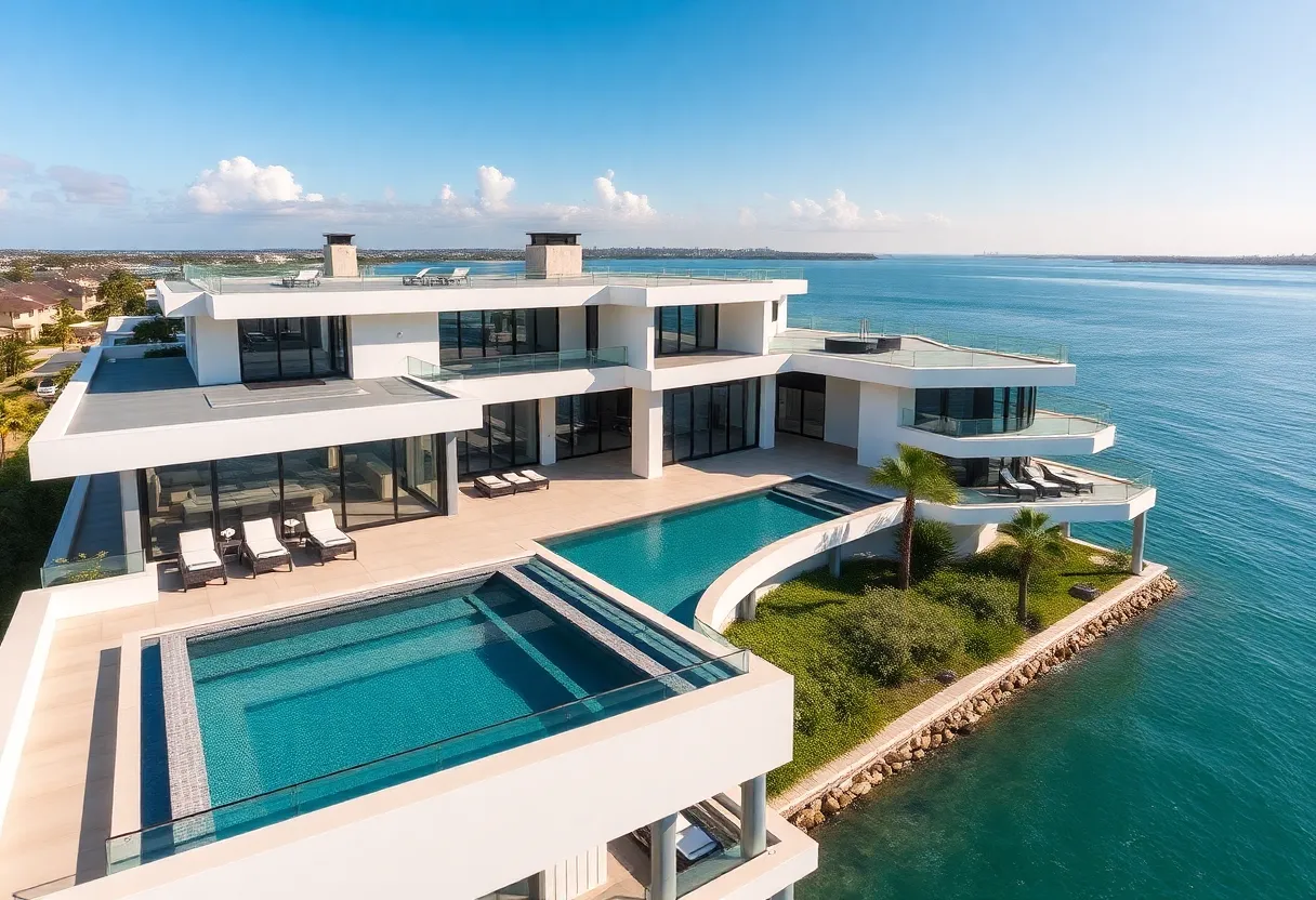 Luxury mansion in Coronado Cays with stunning waterfront views