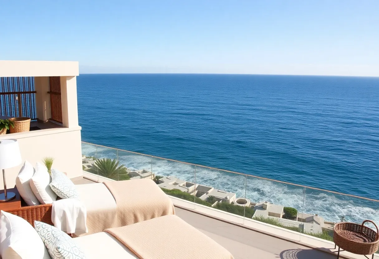 Scenic view of the ocean from The Bower Coronado.