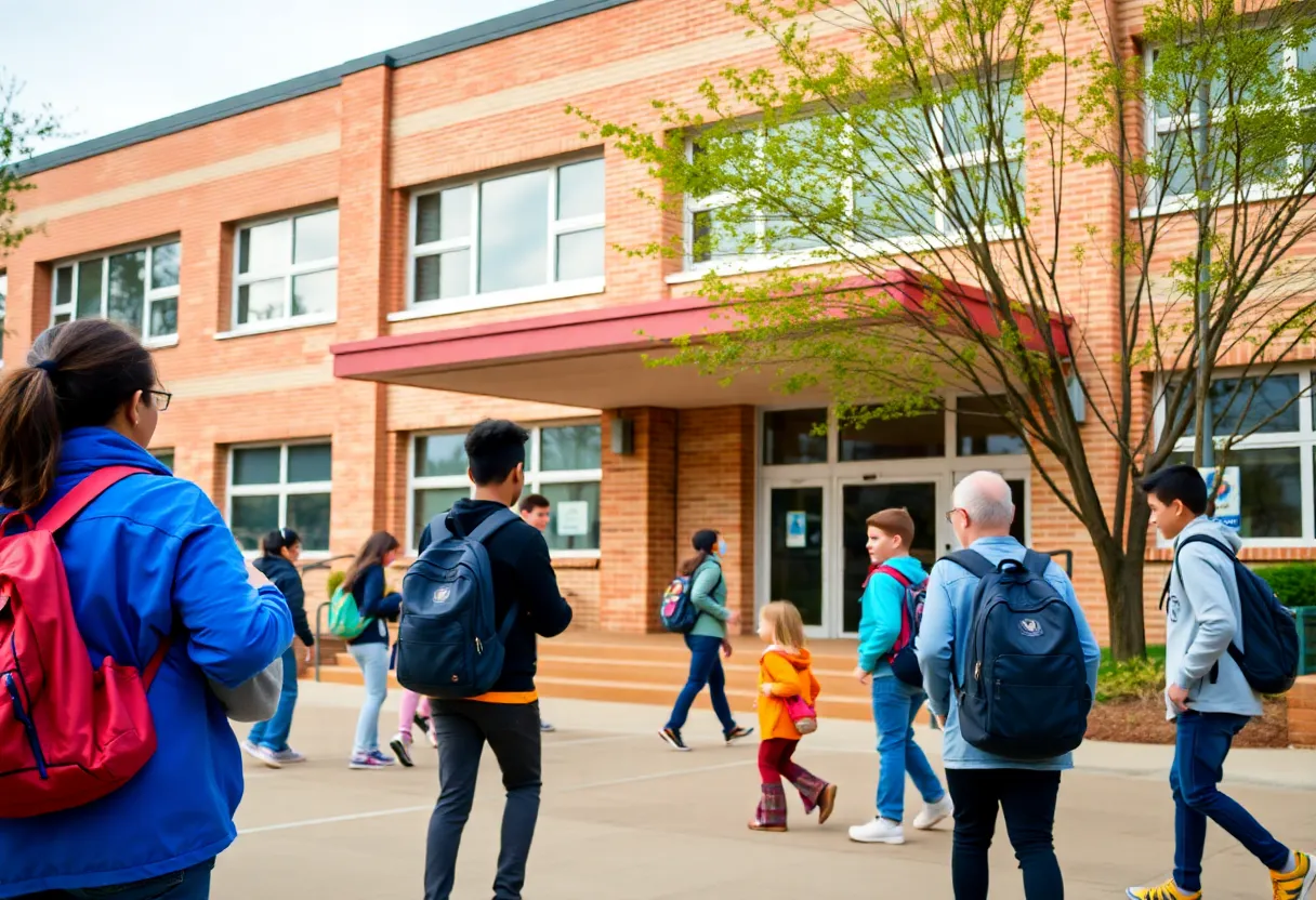 Students participating in activities at Coronado Unified School District