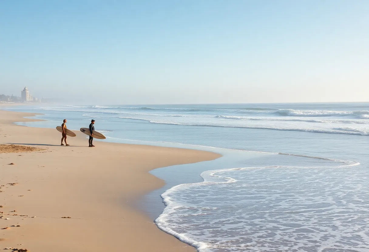 Surfers at Imperial Beach aware of water pollution