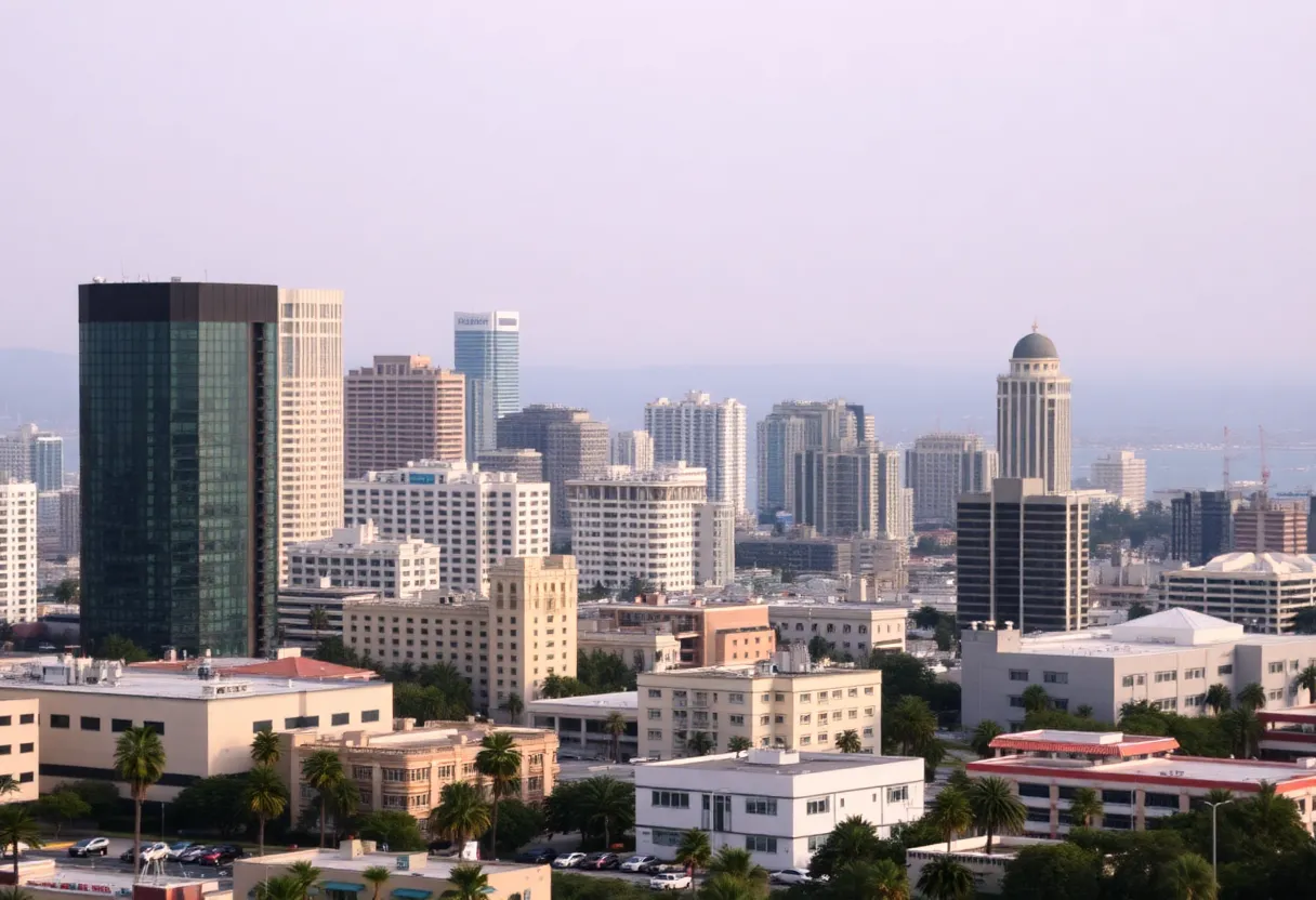 An infographic depicting unemployment trends in San Diego