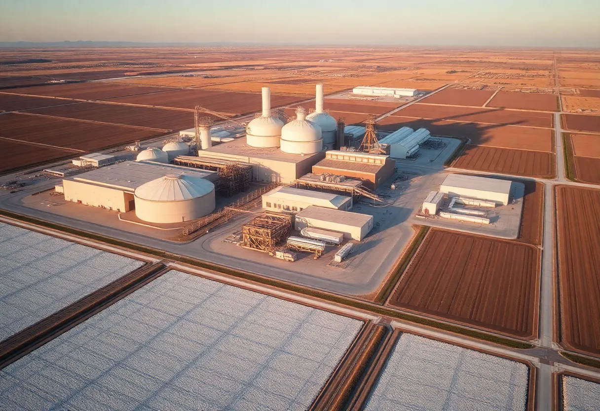 Spreckels Sugar Company factory in Brawley, California