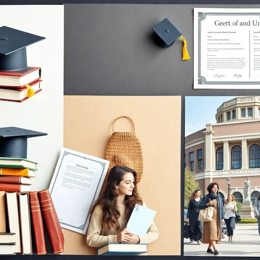 Visual representation of the impact of university donations on education