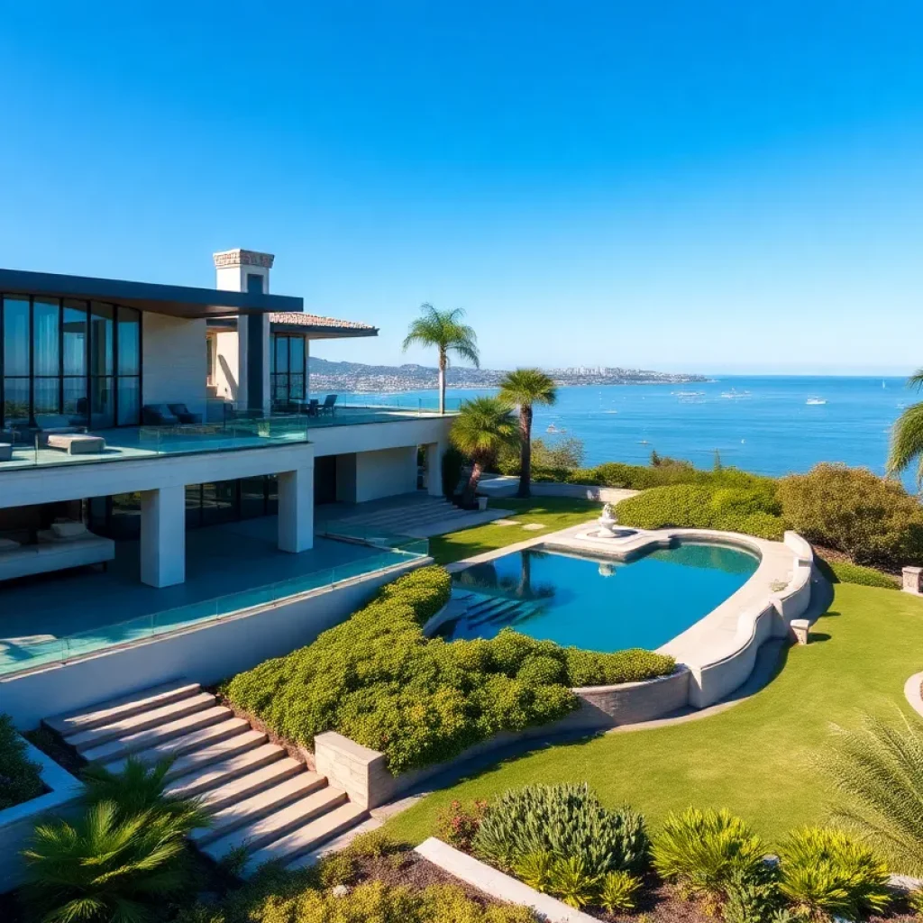 Luxury mansion at 3 The Point with bay views
