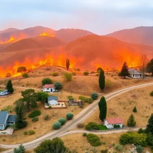 Landscape of California homes representing insurance market changes