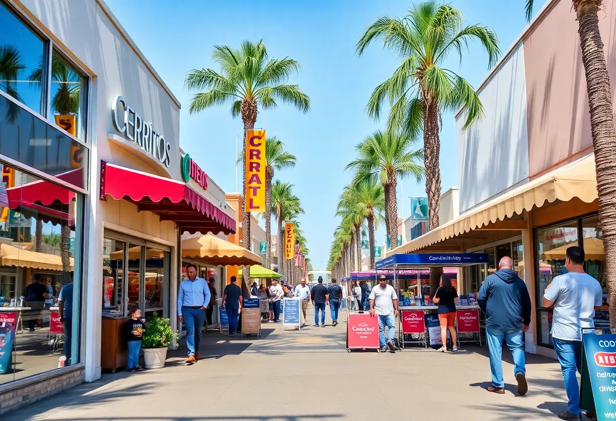 New food businesses and Economic Development Commission in Cerritos