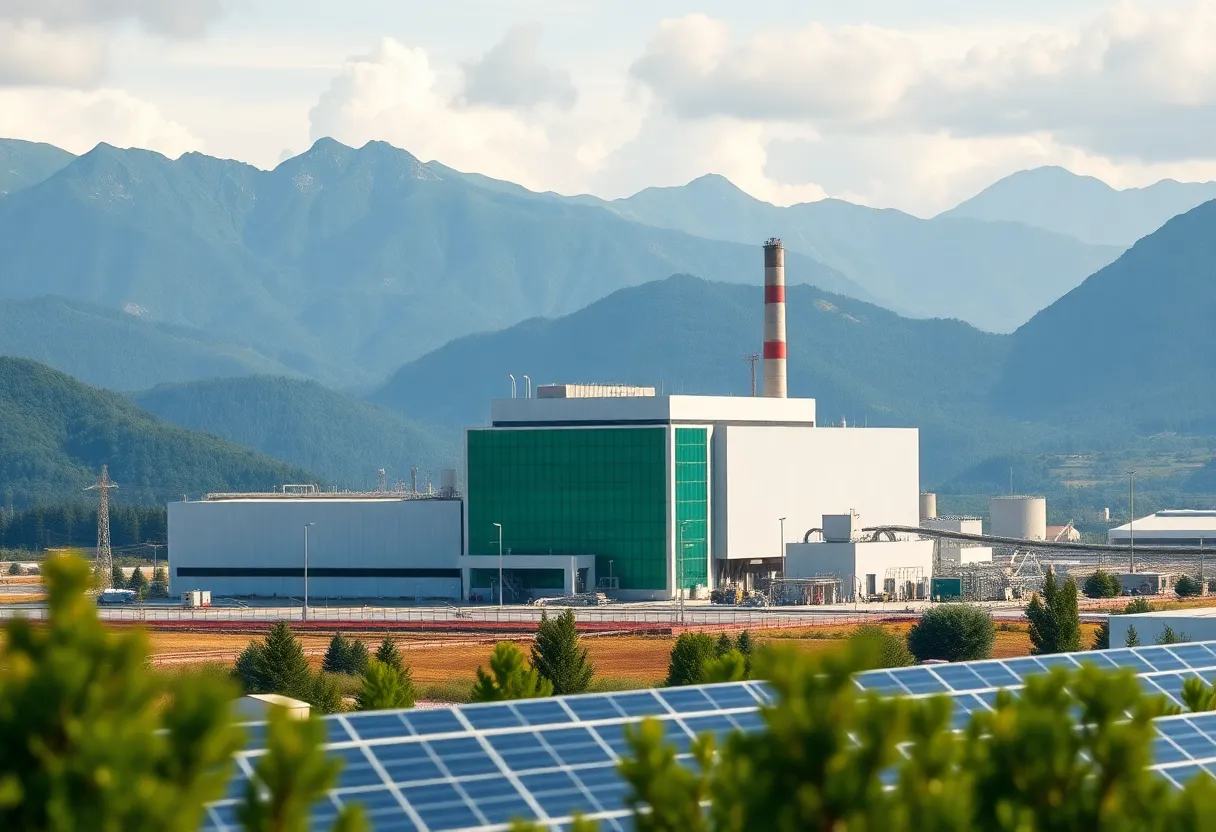 Natural gas power plant at Coronado Generating Station