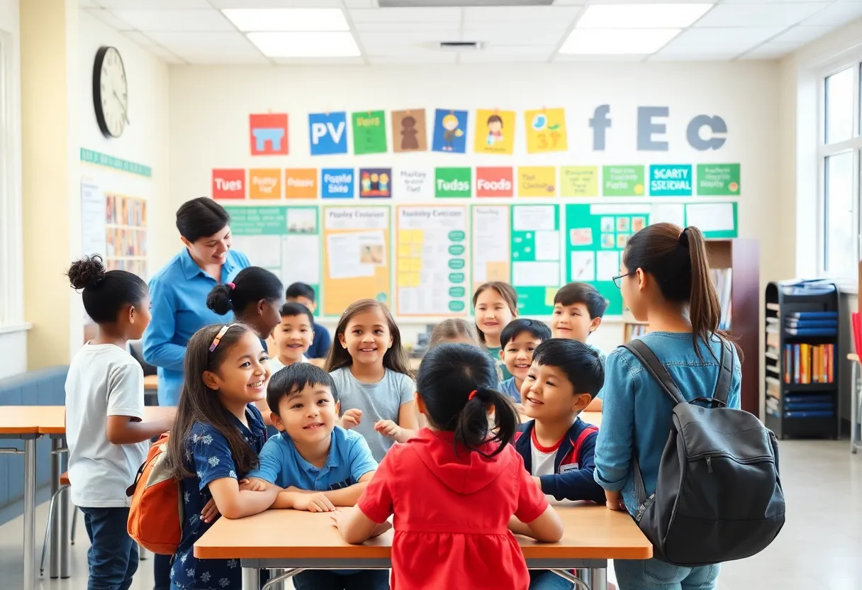 Students engaging in a supportive learning environment at Coronado schools