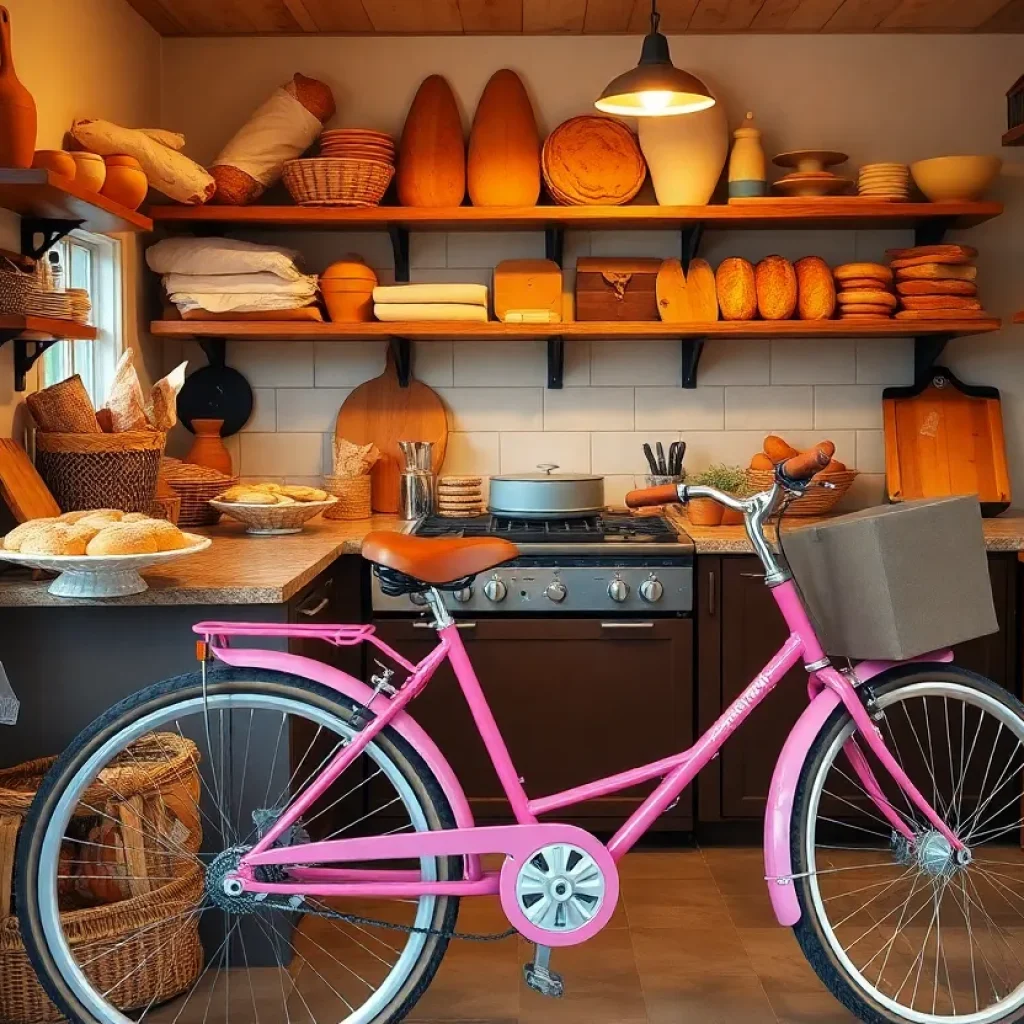Freshly baked breads and pastries from Dibble Dough in a home kitchen setting.