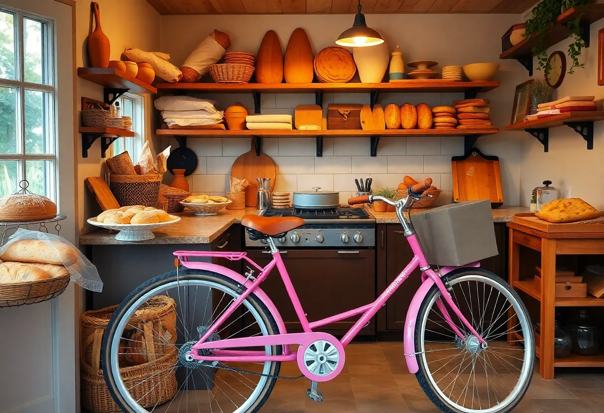 Freshly baked breads and pastries from Dibble Dough in a home kitchen setting.