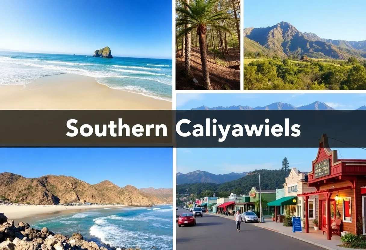 Diverse weekend getaway options in Southern California